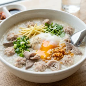 โจ๊กหมูใส่เครื่องใน